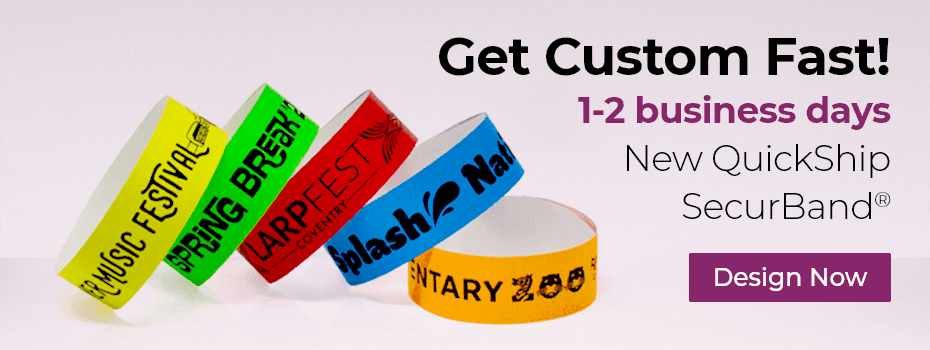 Quick Ship Custom SecurBand Promotional Banner