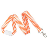 ZigZag Pattern Fashion Lanyard 5/8" (10/Pack) - Wristbands.com