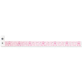 Superband® Expressions Plastic Wristbands 3/4" Pink Ribbon Design 4042 (500/Box) - Wristbands.com