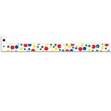 Superband® Expressions Plastic Wristbands 3/4" Polka Dots Design 4061 (500/Box) - Wristbands.com