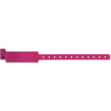 Vinyl Wristbands 1" Waterproof Permanent Snap 420P (500/Box) - Wristbands.com