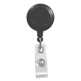 Round Badge ID Reel with Strap and Slide Clip (25/Pack) - Wristbands.com