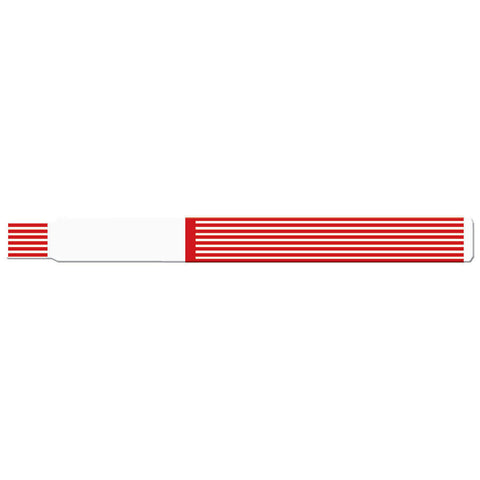 ScanBand® S Direct Thermal Wristbands 3/4" Striped Design Wristbands 7122SL (500/Box) - Wristbands.com