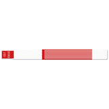 ScanBand® S Direct Thermal Wristbands 1" Striped Design 7147SL (500/Box) - Wristbands.com