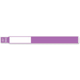 ScanBand® S Direct Thermal Wristbands 1 1/8" Solid Color 7244SL (500/Box) - Wristbands.com