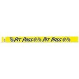 Tytan Band® Expressions Tyvek Wristbands 3/4" Pit Pass Design NTX16 (500/Pack) - Wristbands.com