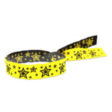 Woven Wristbands 1/2" Star Explosion - High Security Closure WOVST (100/Pack) - Wristbands.com