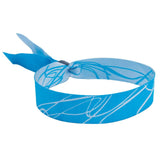 Woven Wristbands 1/2" Swirl Design - High Security Closure WOBS (100/Pack) - Wristbands.com
