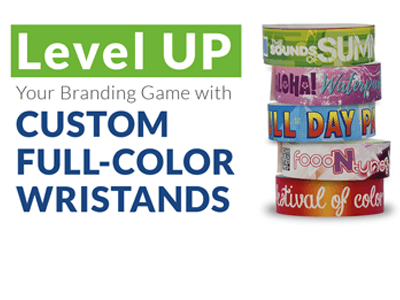 Top 5 Reasons to Choose Custom Full Color Wristbands
