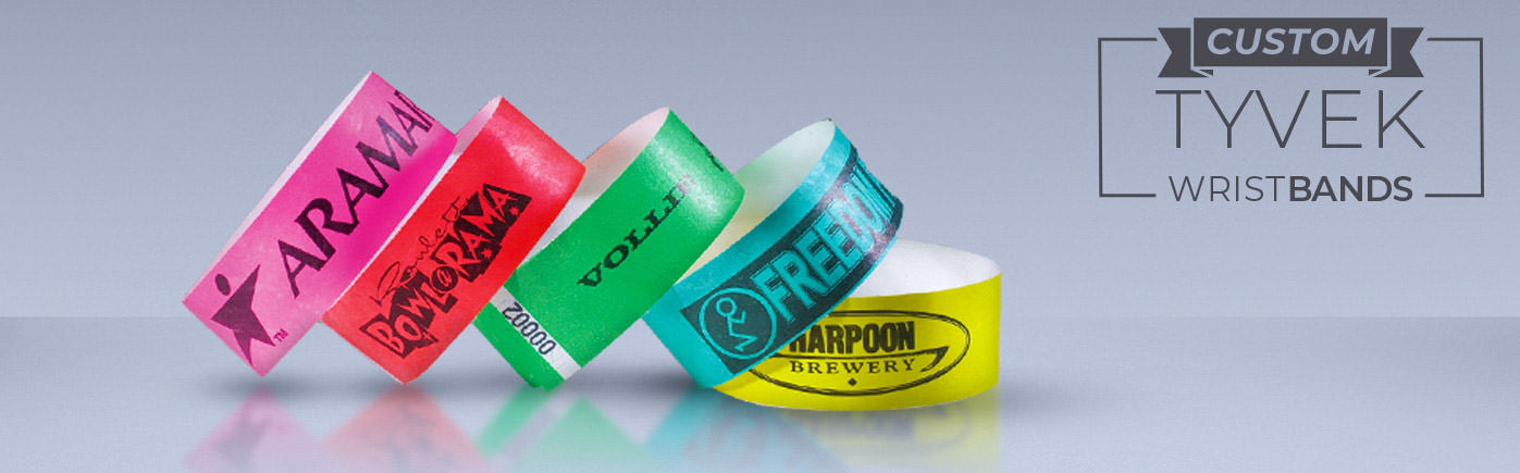 Custom Tyvek® Paper Bracelets | Wristbands.com