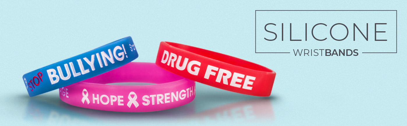 Silicone Awareness Wristbands: Bracelets for Fundraising & Charity