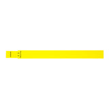 Yellow SecurBand® 7/8" Wristbands SCR Clean-Tab™ Adhesive Closure