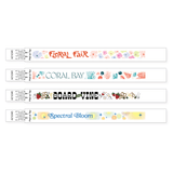SecurBand Full-Color Imprint on White Wristband - Ships in 1-2 business days