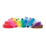 ClearImage® Vinyl Wristbands 1/2" Snap Closure 130P (500/box) - Wristbands.com