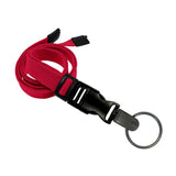 Breakaway OptiWeave DTACH 5/8" Lanyard 2135 (100/Pack) - Wristbands.com