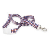 Patriotic Lanyard - USA Flag Plaid Design 5/8" (100/Pack)