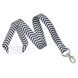 ZigZag Pattern Fashion Lanyard 5/8" (10/Pack) - Wristbands.com