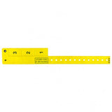 3-Tab Wrist-Rider® Wristicket® Vinyl Wristbands 3/4" 3TSP (500/Box) - Wristbands.com