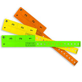 3-Tab Wrist-Rider® Wristicket® Vinyl Wristbands 3/4" 3TSP (500/Box) - Wristbands.com