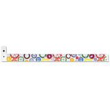 SuperBand® Expressions Plastic Wristbands 3/4" Gears Design 4069 - Light Blue (500/Box) - Wristbands.com