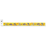 SuperBand® Expressions Plastic Wristbands 3/4" Under The Sea Design 4070 - Yellow (500/Box) - Wristbands.com