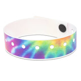 SuperBand® Expressions Plastic Wristbands 3/4" Tie Dye Design 4080 (500/Box) - Wristbands.com