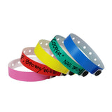 SuperBand® Animal ID Plastic Bands 1/2" Permanent Snap Closure 460PA (500/Box) - Wristbands.com