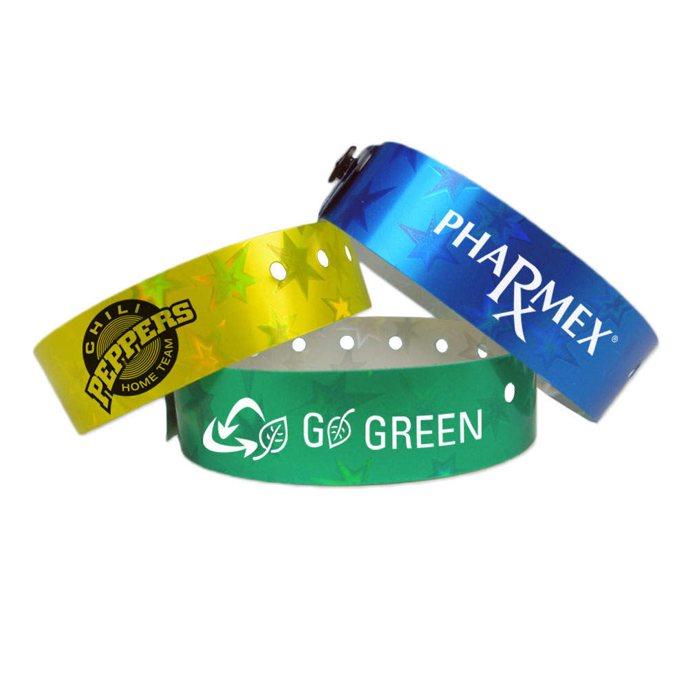 Custom Stretch Wristbands, Large Size | PDC