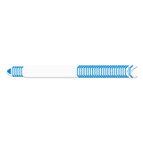 ScanBand® Tabless 1 1/8" Striped Design Wristbands 7044T - 500/Box - Wristbands.com