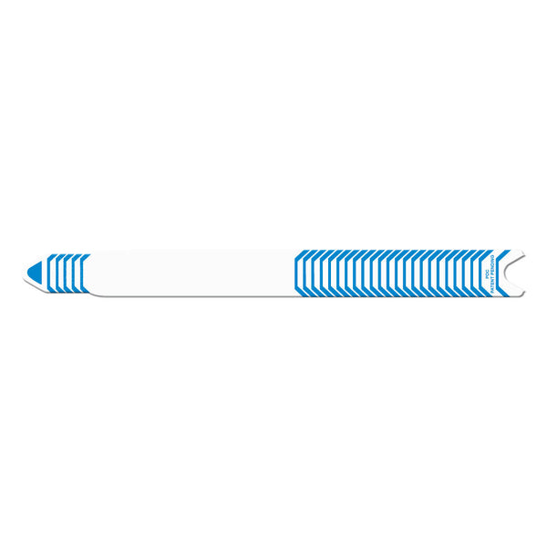 ScanBand® Tabless 1 1/8" Striped Design Wristbands 7044T - 500/Box - Wristbands.com