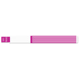 ScanBand® S Direct Thermal Wristbands 1 1/8" Striped Design 7144SL (500/Box) - Wristbands.com