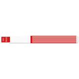ScanBand® S Direct Thermal Wristbands 1 1/8" Striped Design 7144SL (500/Box) - Wristbands.com