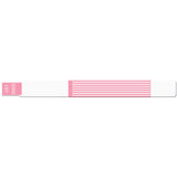 ScanBand® S Direct Thermal Wristbands 1" Striped Design 7147SL (500/Box) - Wristbands.com