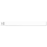 ScanBand® S Direct Thermal Wristbands 1" Solid Color 7247SL (500/Box) - Wristbands.com