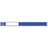 ScanBand® S Direct Thermal Wristbands 1" Solid Color 7247SL (500/Box) - Wristbands.com