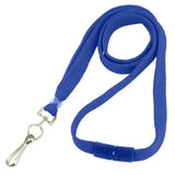 Breakaway Adjustable Flat Braided 3/8" Lanyard 2137 (100/Pack) - Wristbands.com