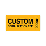 Serialization Fee - Wristbands.com