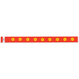 Tytan Band® Expressions Tyvek Wristbands 3/4" Smiley Sun Design NTX08 (500/Pack) - Wristbands.com