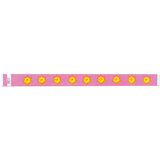 Tytan Band® Expressions Tyvek Wristbands 3/4" Smiley Sun Design NTX08 (500/Pack) - Wristbands.com