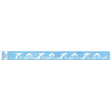 Tytan Band® Expressions Tyvek Wristbands 3/4" Dolphins Design NTX50 (500/Pack) - Wristbands.com