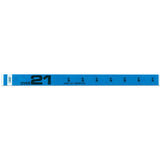 Tytan Band® Expressions Tyvek Wristbands 3/4" Over 21 Design NTX61 (500/Pack) - Wristbands.com