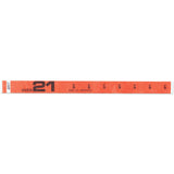 Tytan Band® Expressions Tyvek Wristbands 3/4" Over 21 Design NTX61 (500/Pack) - Wristbands.com