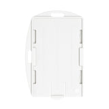 NextLife™ Fully-Compostable Rigid Multi-Card Badge Holder (50/Pack)