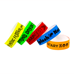 Affordable, Clean-Tab™, customizable wristband | PDC SecurBand®