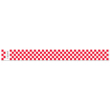 Tytan Band® Expressions Tyvek Wristbands 1" Checkerboard Design TX03 (500/Pack) - Wristbands.com