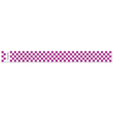 Tytan Band® Expressions Tyvek Wristbands 1" Checkerboard Design TX03 (500/Pack) - Wristbands.com