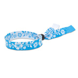 Woven Wristbands 1/2" Aloha - High Security Closure WOVAL (100/Pack) - Wristbands.com