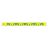 Tytan® Band Expressions Tyvek Wristbands 3/4" Wave Design NTX106 (500/Pack) - Wristbands.com