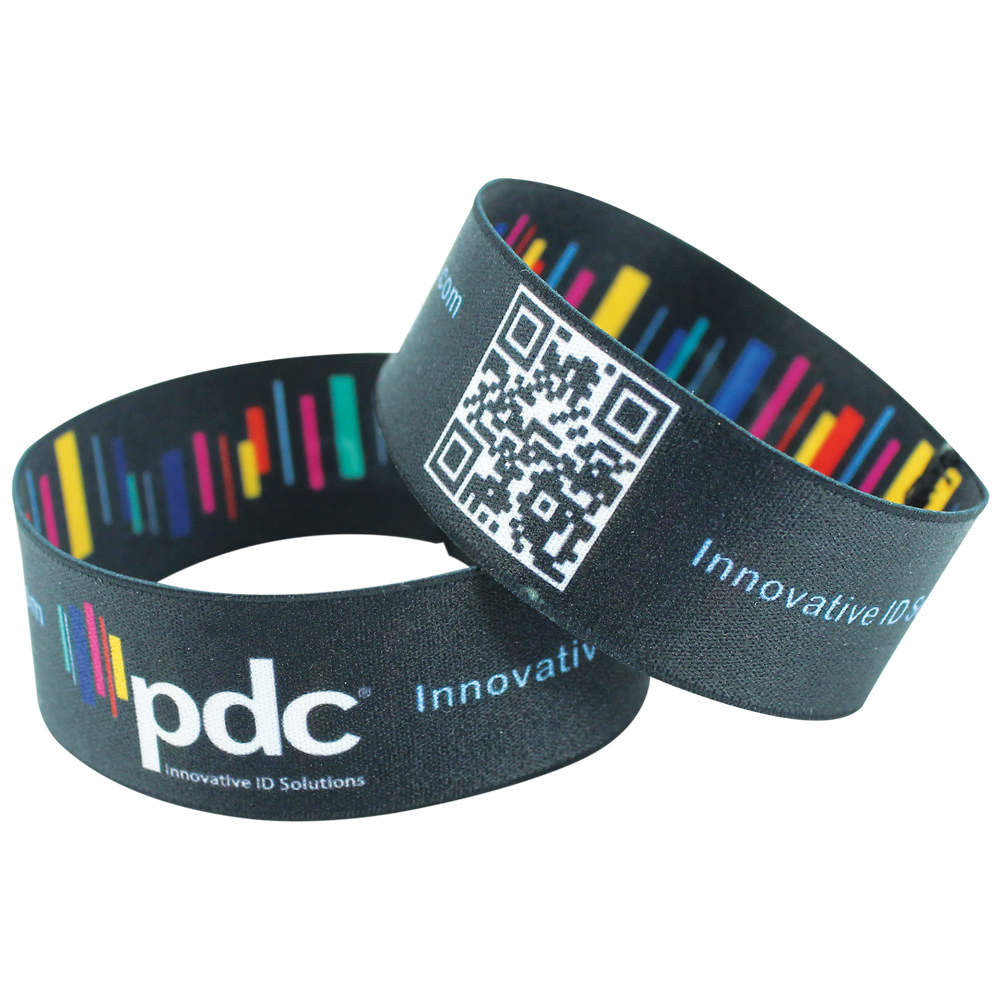 Custom 13.56MHz Fabric NFC Access Control RFID Bracelets - ZD Technology